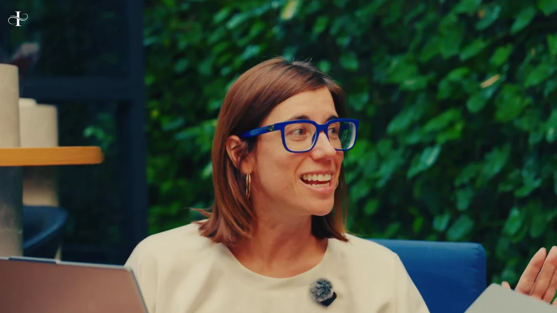Elissa Doyle, still from the filmed interview